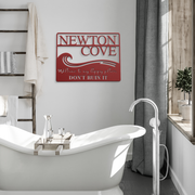 Funny_Lakehouse_Metal_Sign__Welcom_Red_Modern_Bathroom_Mockup.png