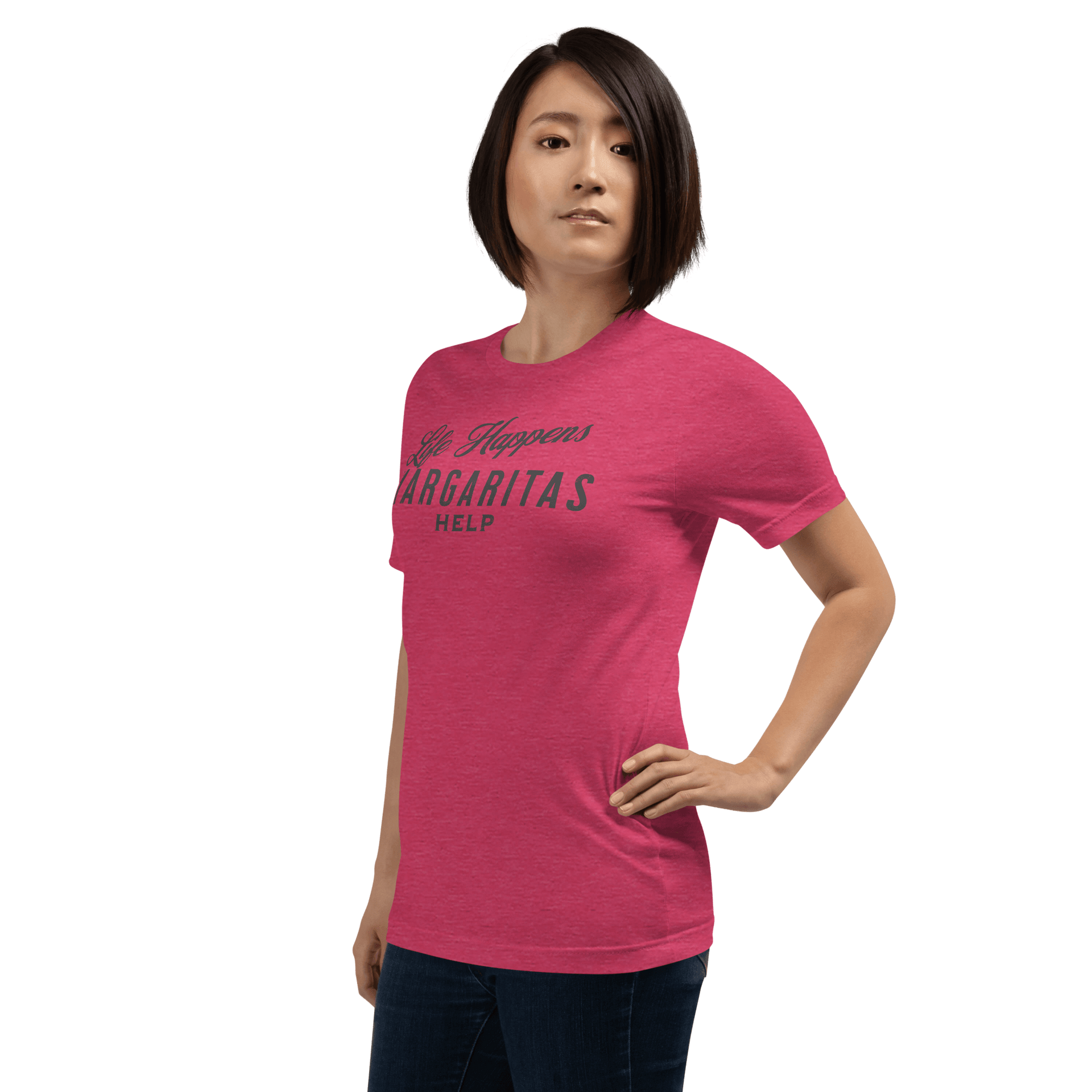 Life Happens Margarita Helps Tee - Perfect Everyday Comfort DRINKING,MARGARITAS,MENS,New,TSHIRT,UNISEX,WOMENS Dayzzed Apparel