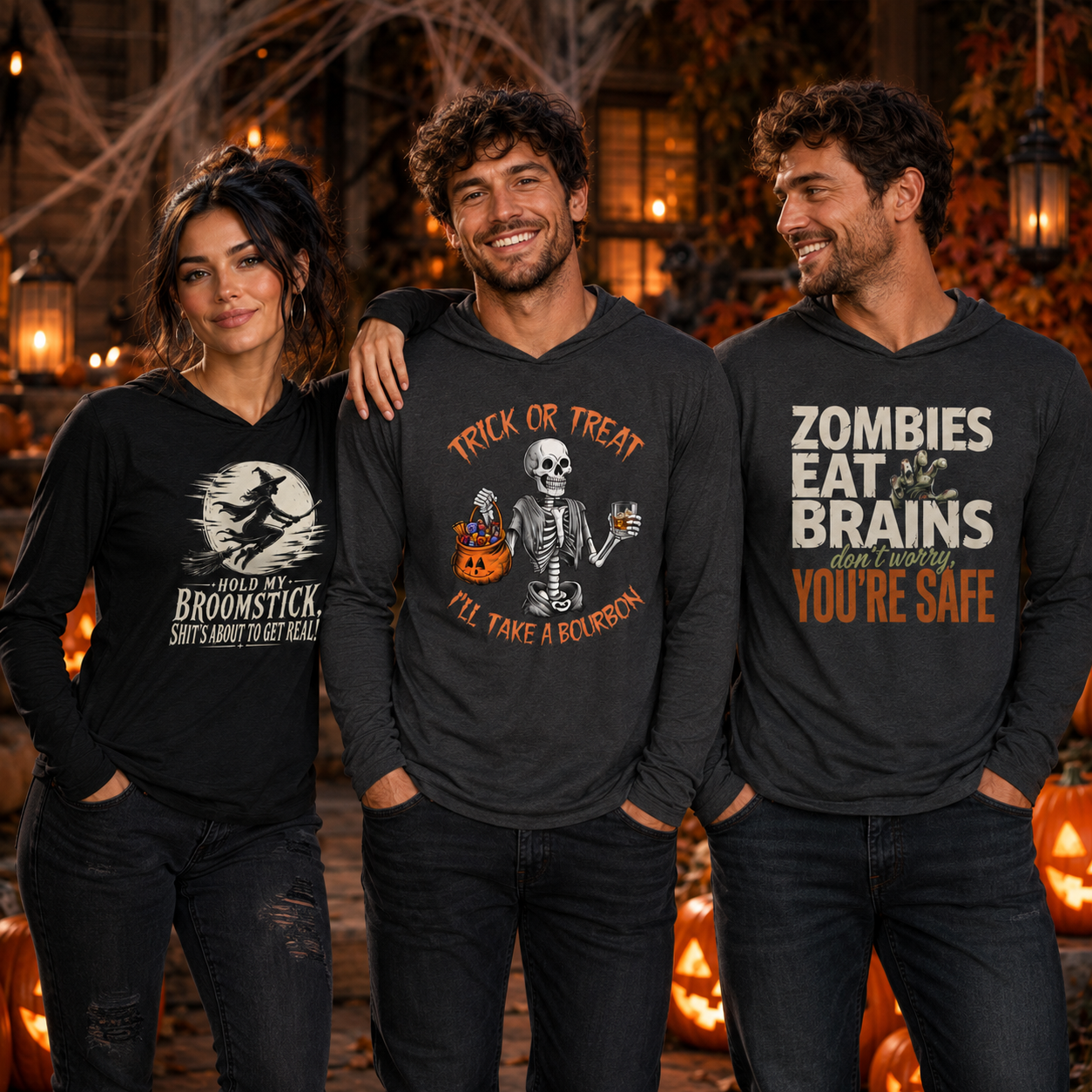 Halloween Lightweight Hoodies