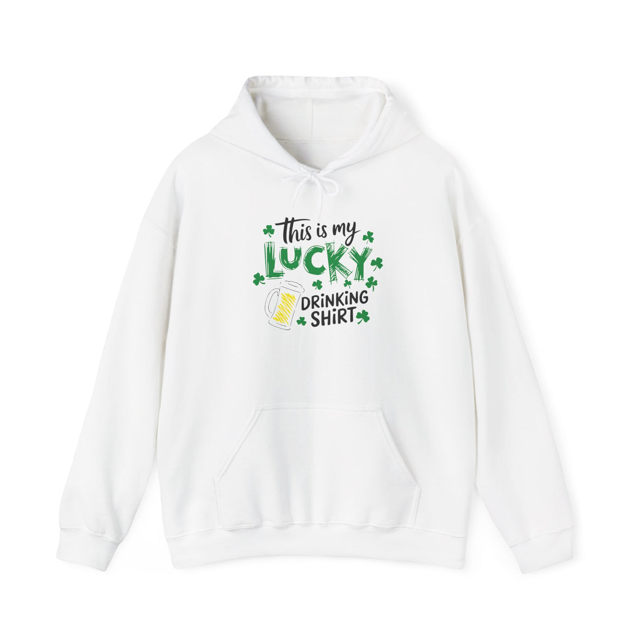 This Is My Lucky Drinking Shirt Hoodie – Funny St. Patrick’s Day Sweatshirt