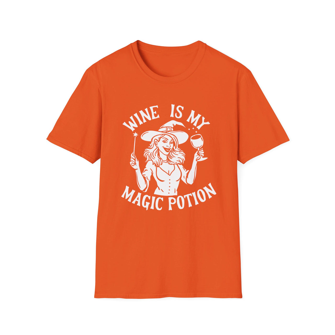 Wine Is My Magic Potion Funny Halloween Tee