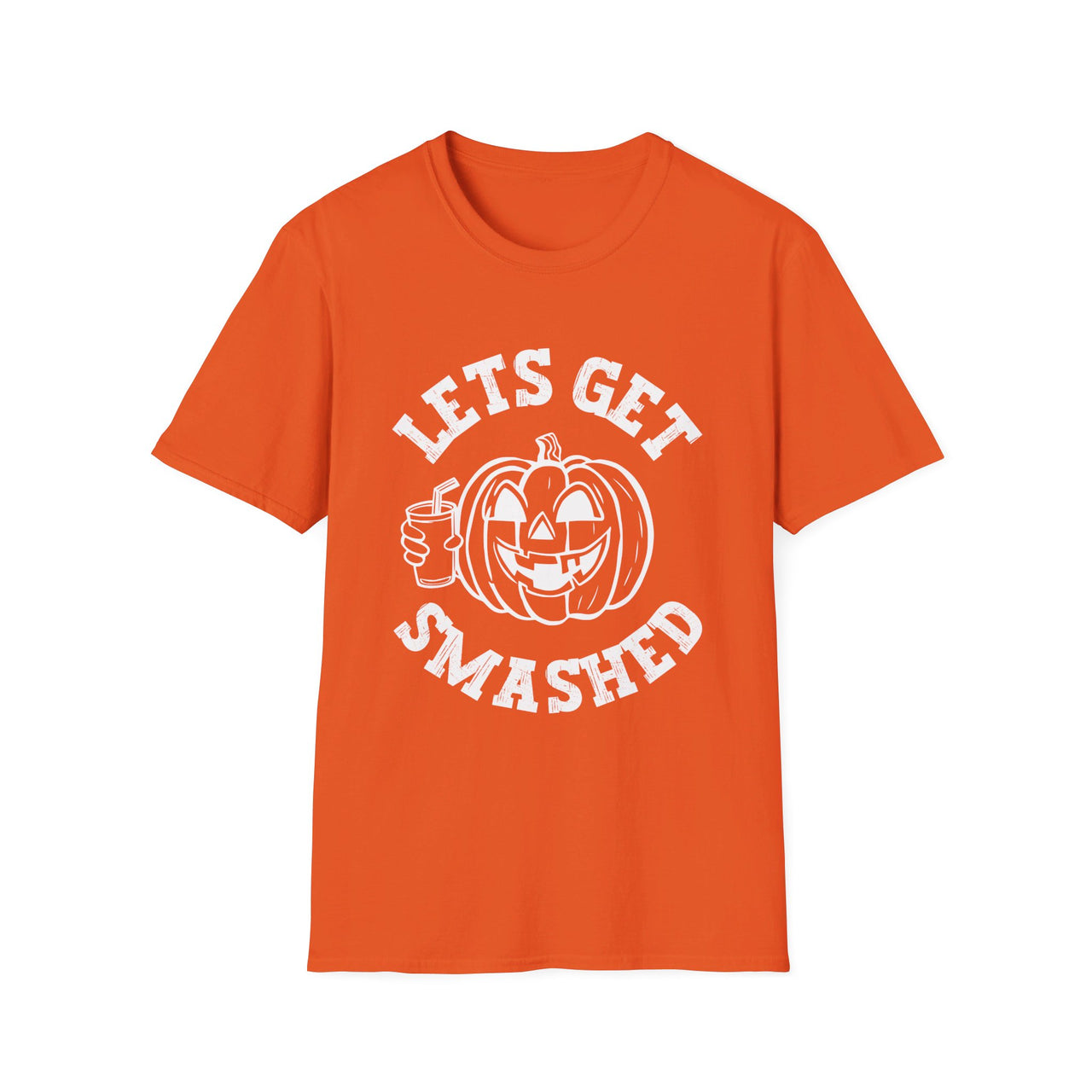 Let's Get Smashed Funny Halloween Tee