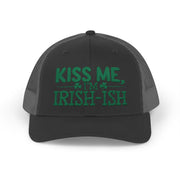 St. Patrick’s Day snapback trucker hat with I’ll Be Your Lucky Charm text