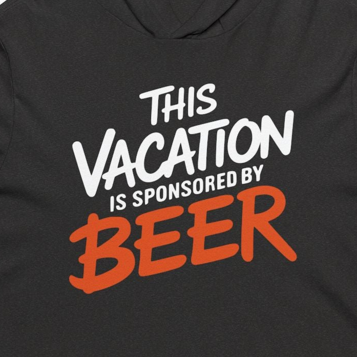 This Vacation Is Sponsored by Beer Lightweight Hoodie