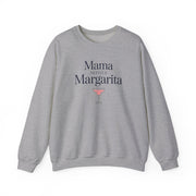 a gray sweatshirt with 'Mama Needs a Margarita' text funny mothers day, beach trips, girls trips, mom life design
