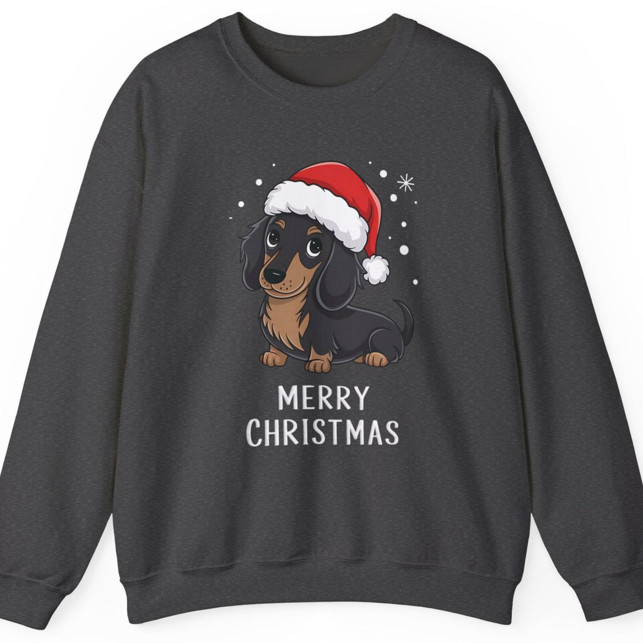 Merry Christmas Dachshund Sweatshirt – Cute Holiday Dog Design