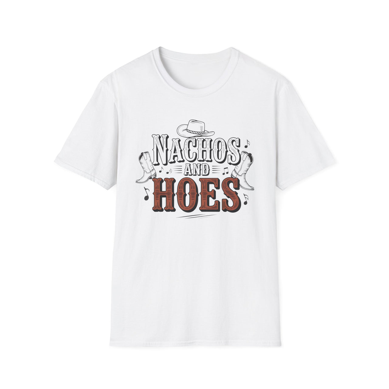 Funny Song Lyric T-Shirt -  Nachos and Hoes