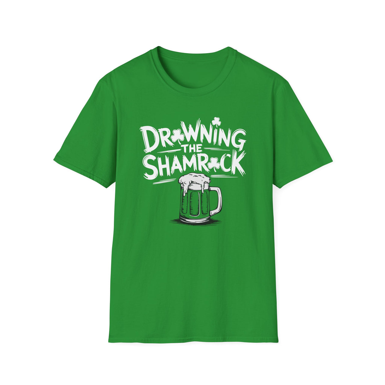 St. Patrick's Day T-Shirt | Drowning the Shamrock | Funny Irish Drinking Tee