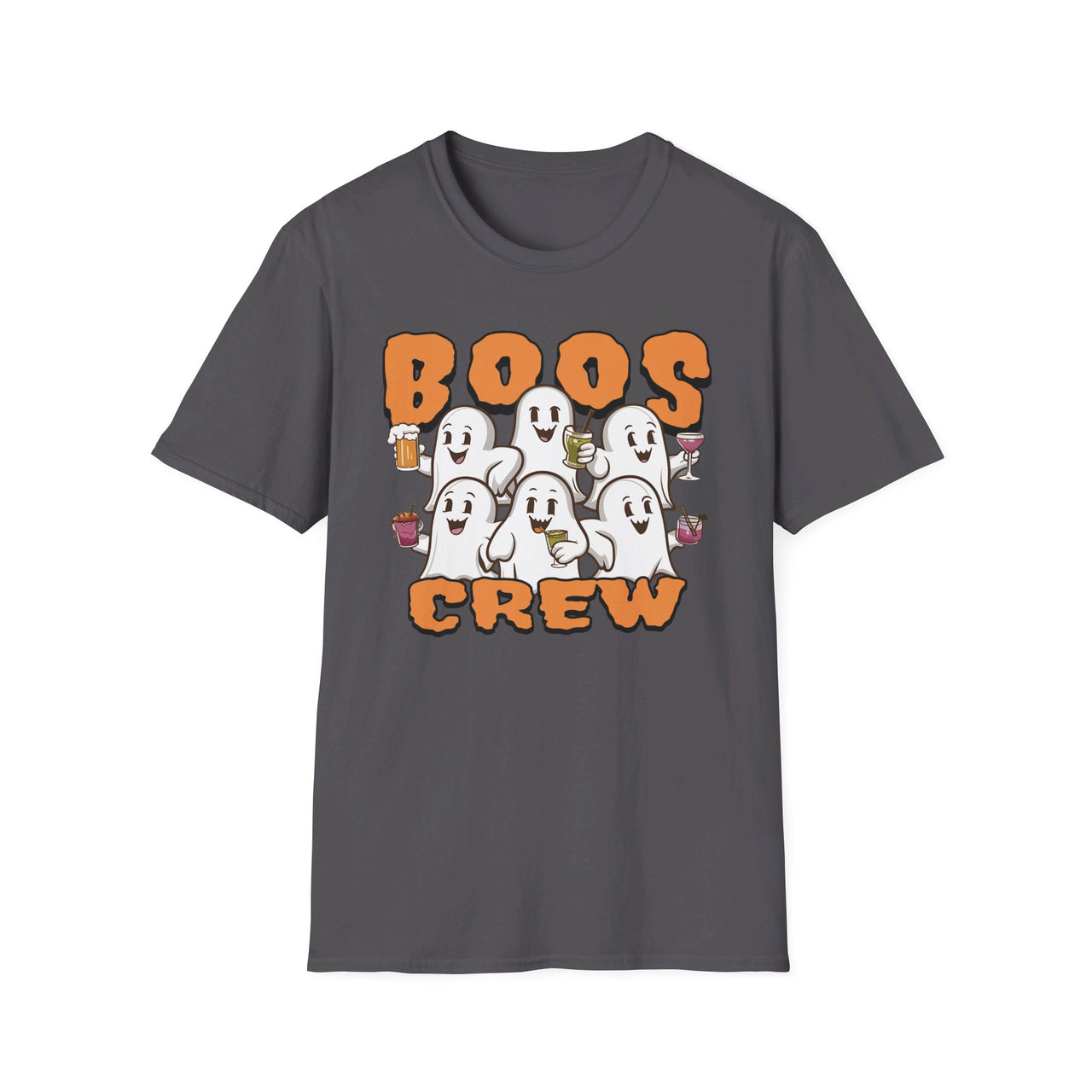 Boos Crew Funny Halloween Tee