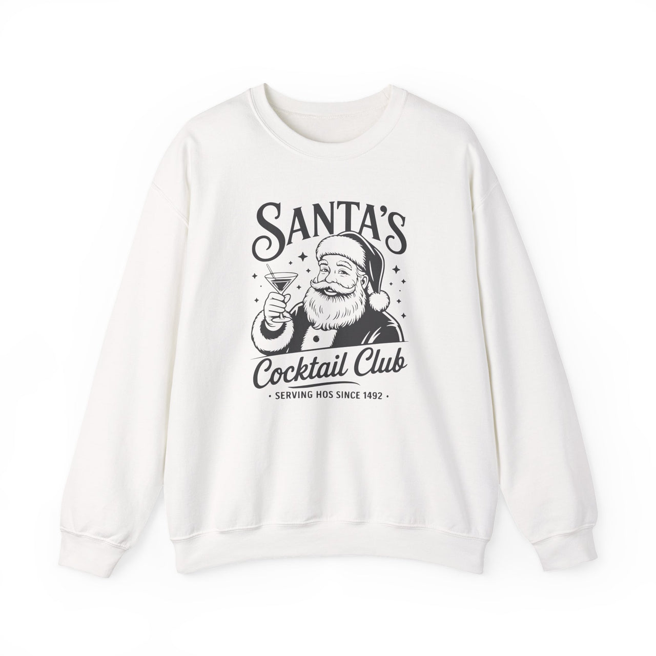 Santa’s Cocktail Club – Festive Christmas Drinking Sweatshirt