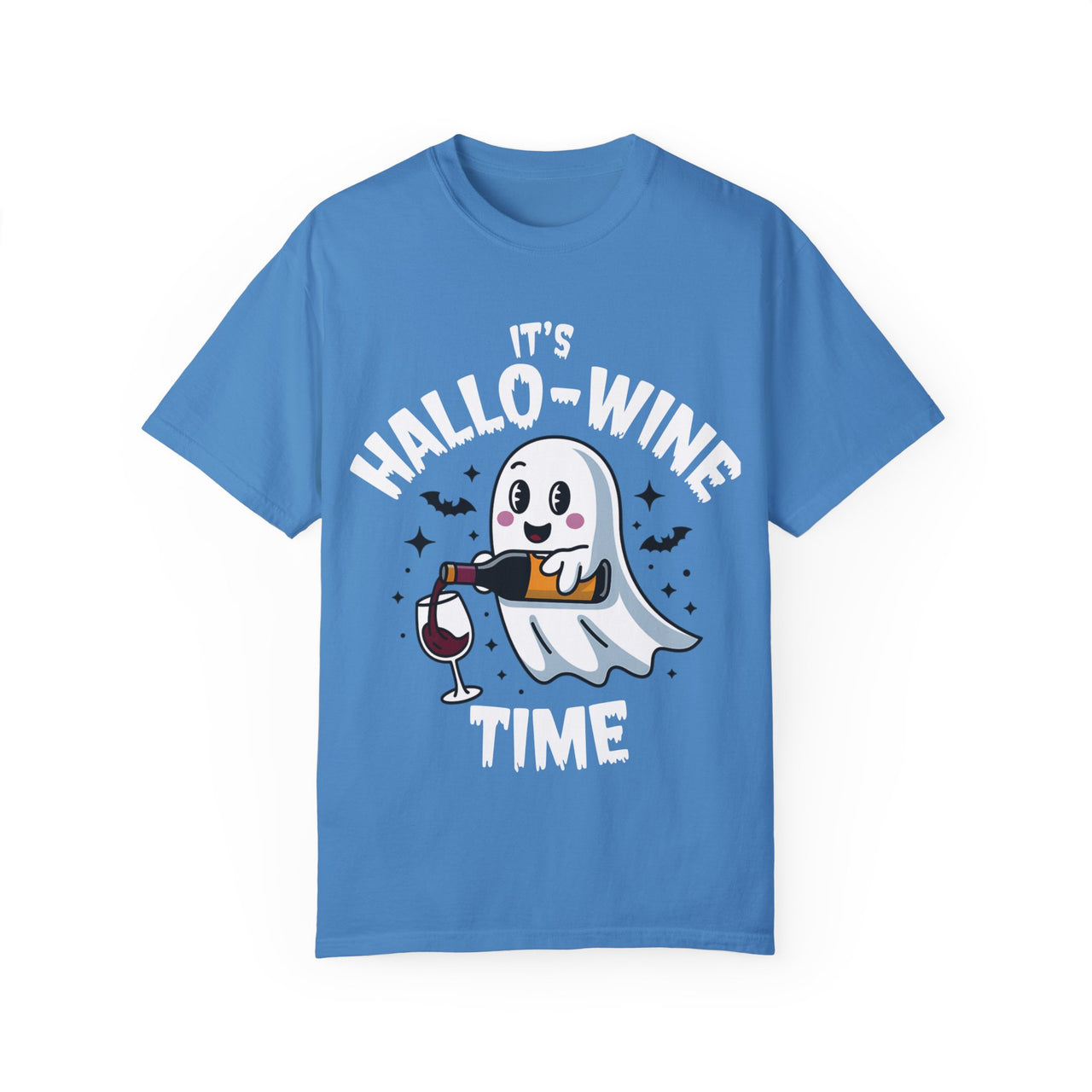 It's Hallow-Wine Time Halloween Comfort Colors Tee