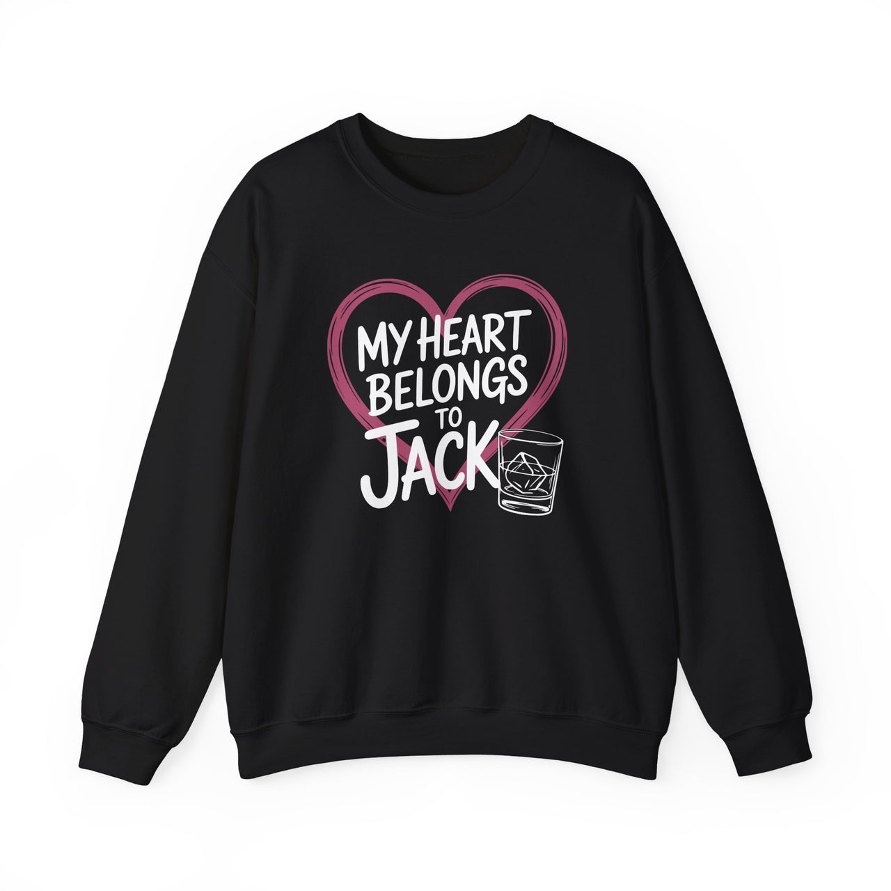 My Heart Belongs To Jack - Funny Valentine's Day Sweatshirt - Unisex (Men & Women)