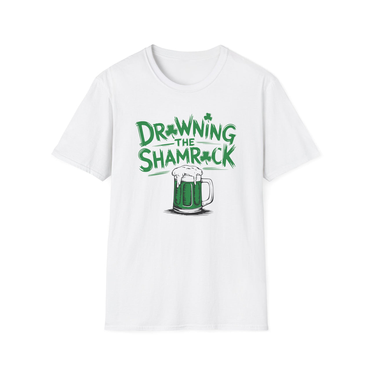 St. Patrick's Day T-Shirt | Drowning the Shamrock | Funny Irish Drinking Tee