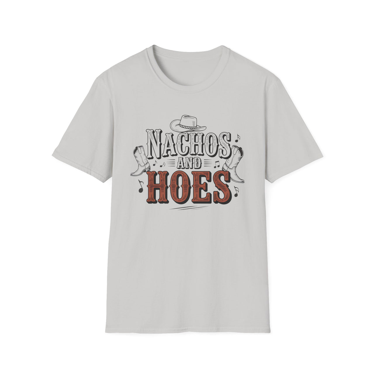 Funny Song Lyric T-Shirt -  Nachos and Hoes