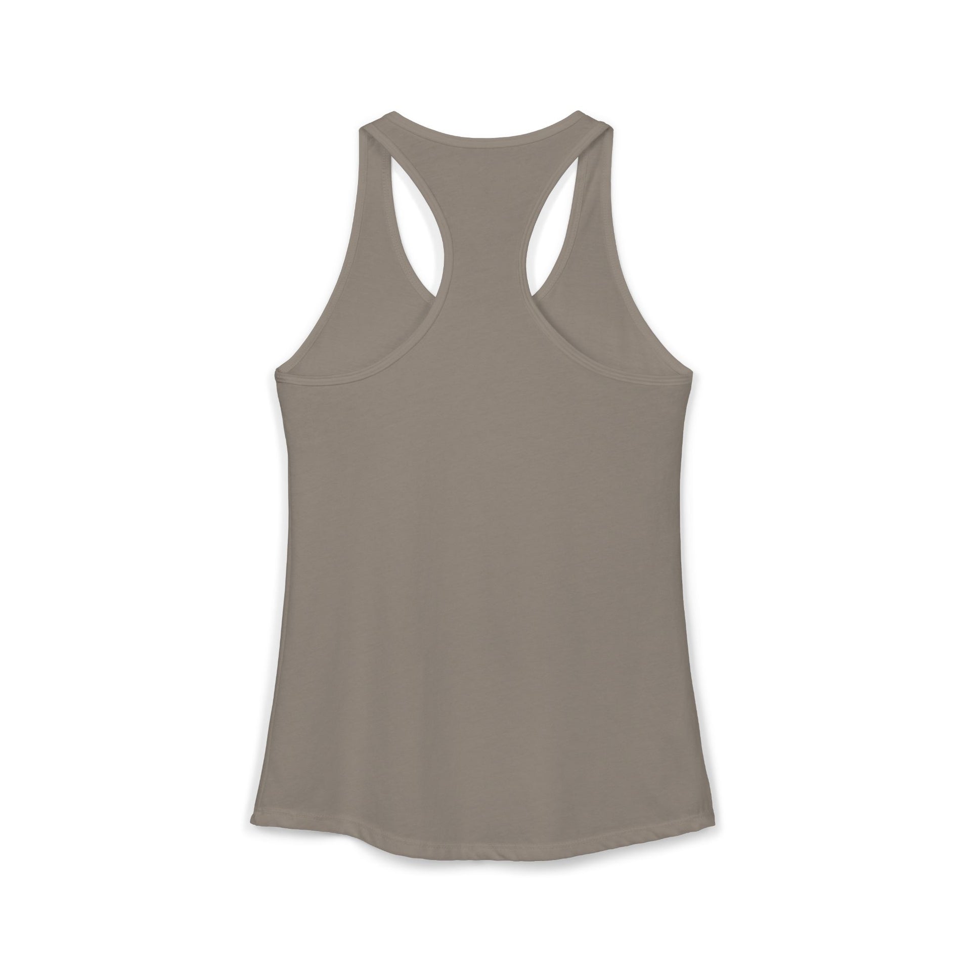 a gray racerback tank top with 'This Vacation is Sponsored by Beer' text funny spring break, beach trip, bachelorette party, girls trip, or lake season design