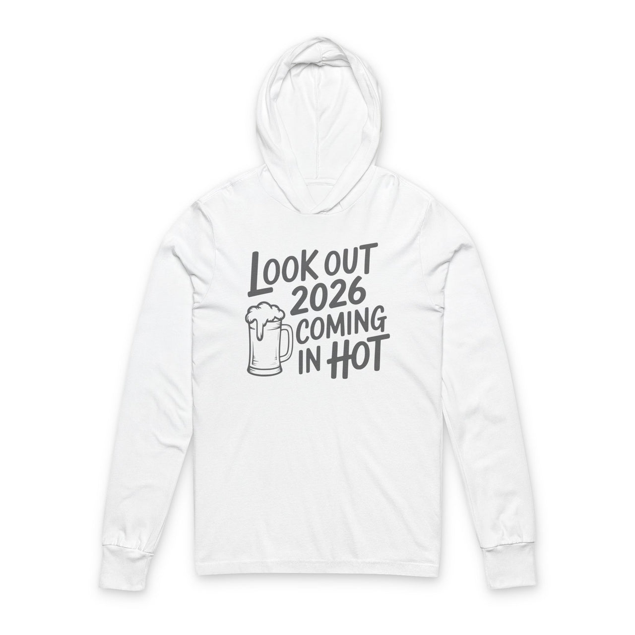 Look Out 2026 Coming In Hot - Funny New Year's Eve Beer Featherweight Hoodie - Unisex (Men's & Women's)