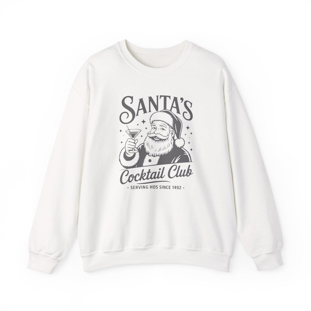Santa’s Cocktail Club – Festive Christmas Drinking Sweatshirt