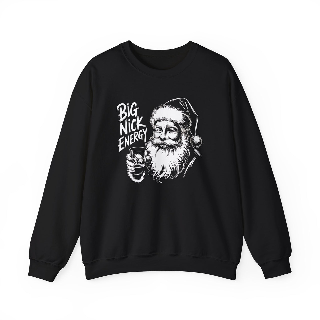 Big Nick Energy – Funny Santa Christmas Sweatshirt