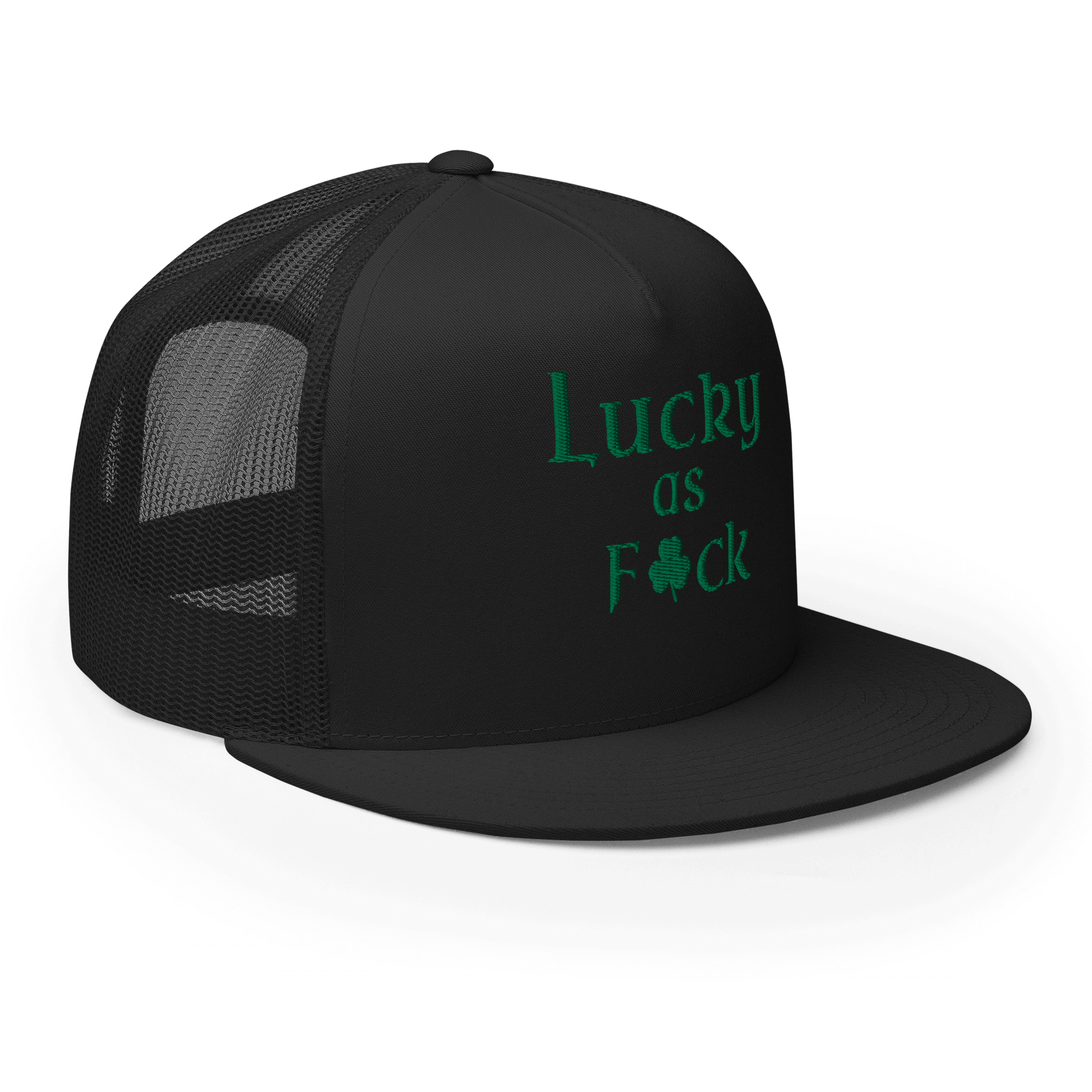 Lucky as F*ck Trucker Cap