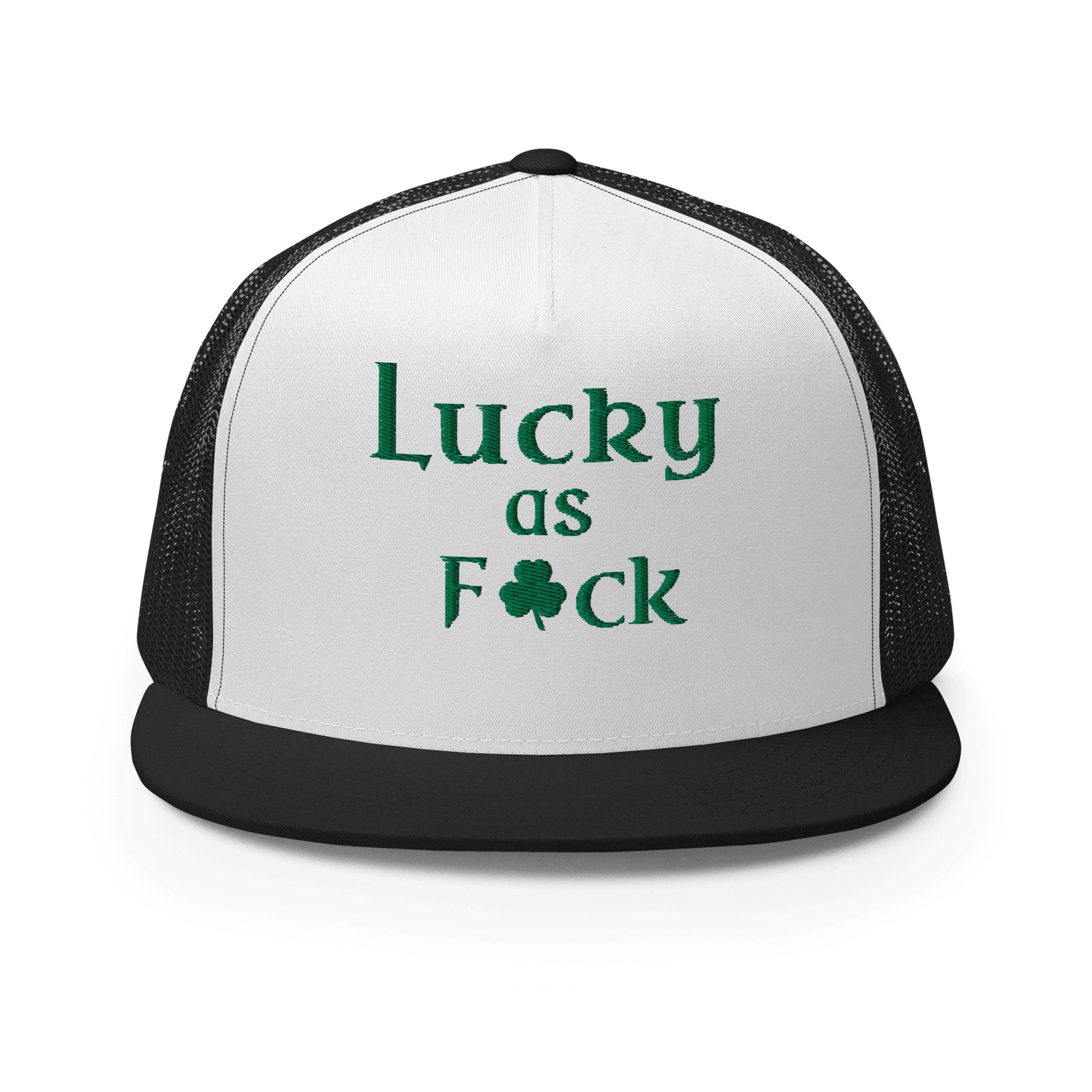 Lucky as F*ck Trucker Cap