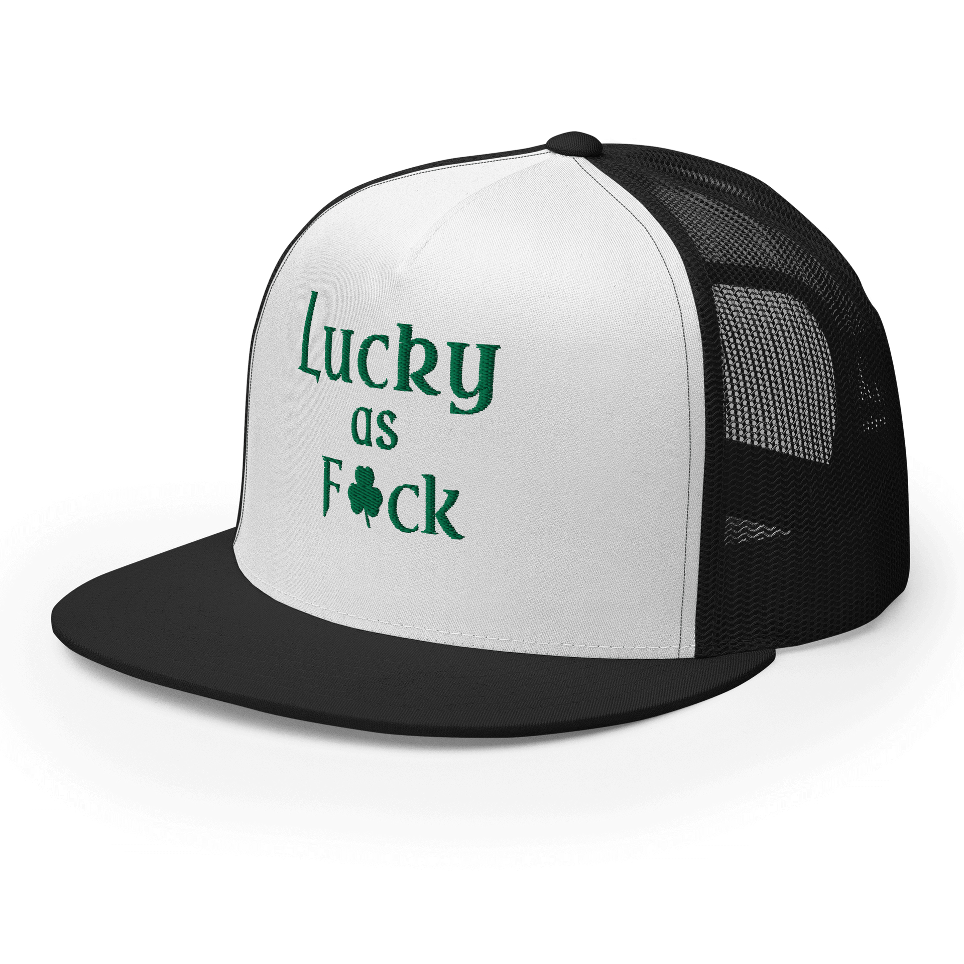 Lucky as F*ck Trucker Cap