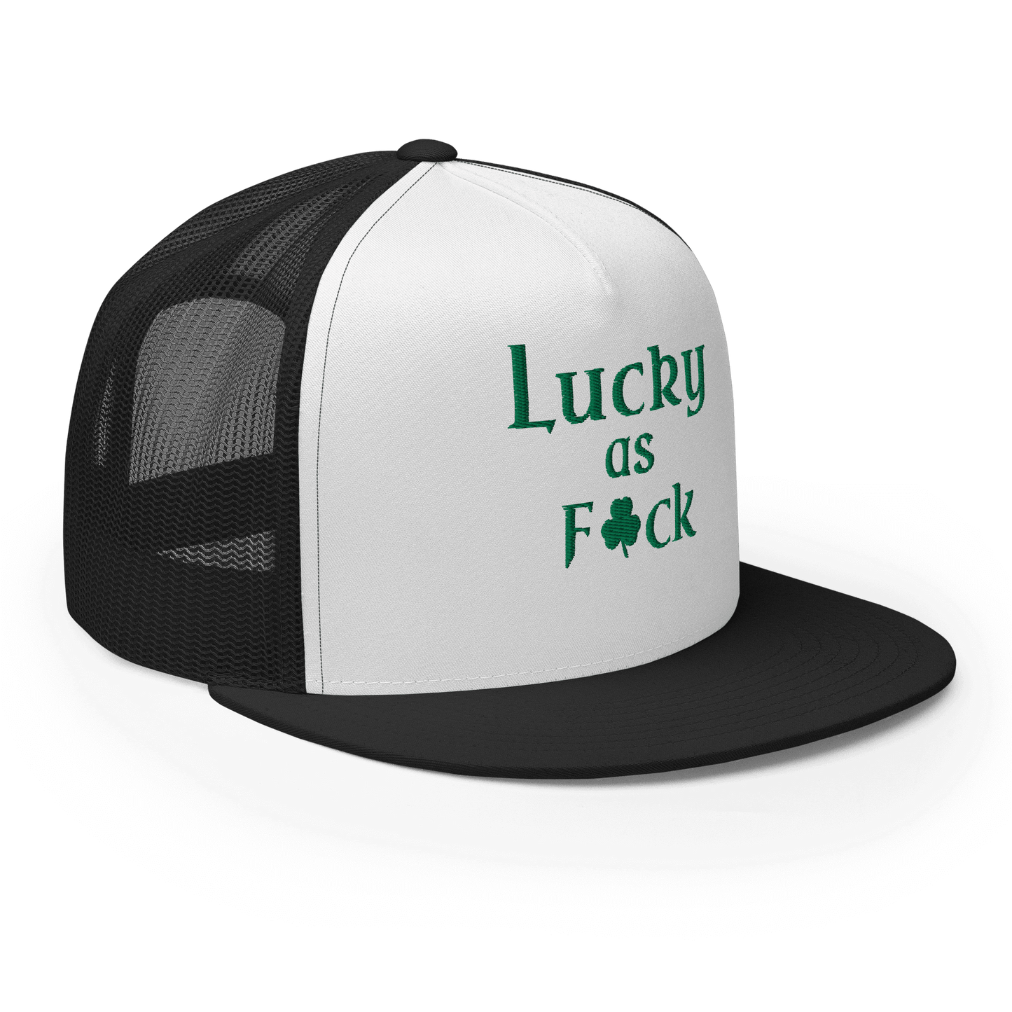 Lucky as F*ck Trucker Cap