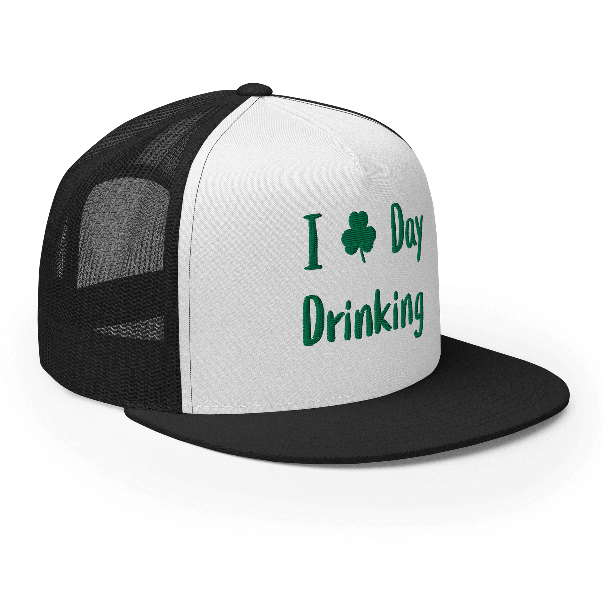 I Love Day Drinking Trucker Cap