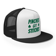 Pinches Get Stitches Trucker Cap