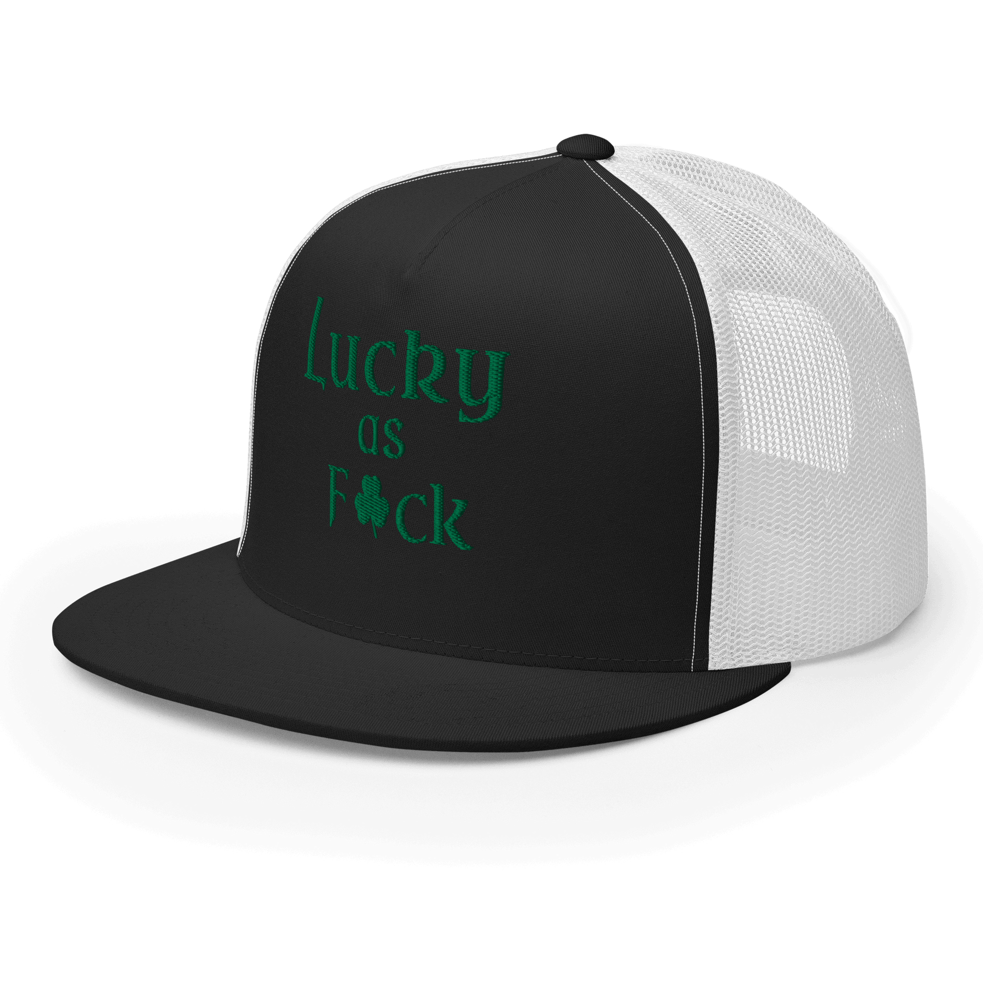 Lucky as F*ck Trucker Cap