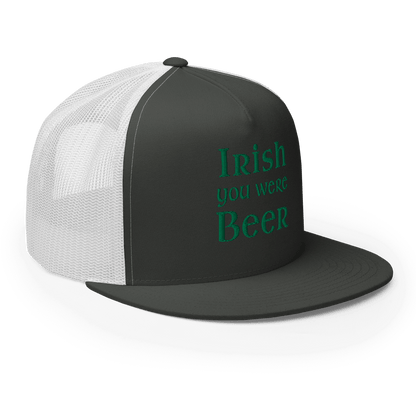 Irish You Were Beer Trucker Cap