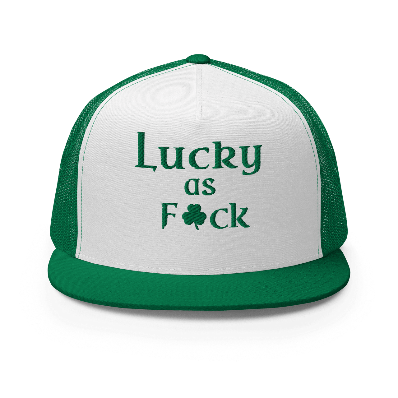 Lucky as F*ck Trucker Cap