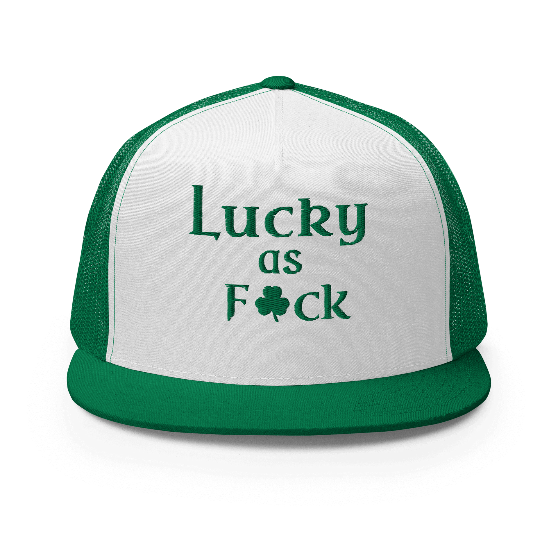 Lucky as F*ck Trucker Cap