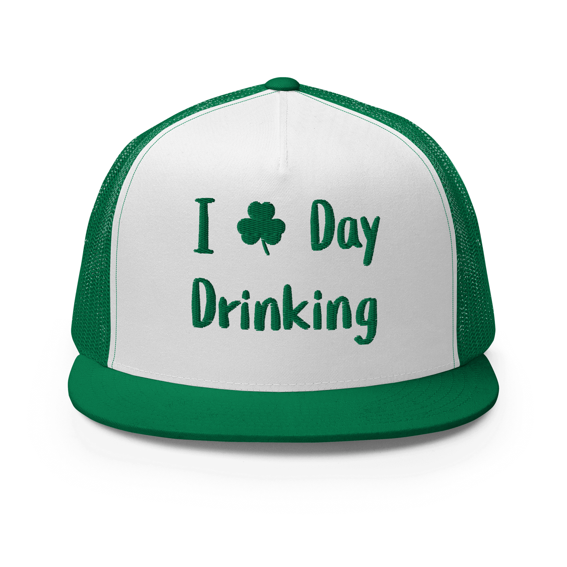 I Love Day Drinking Trucker Cap