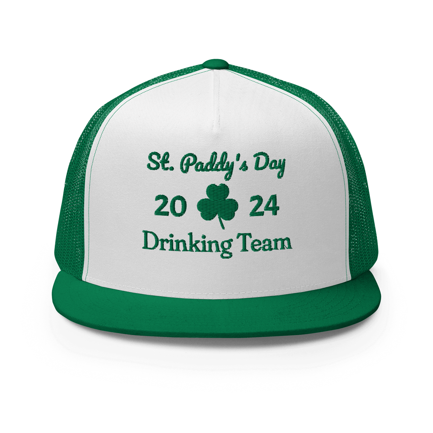 ST Paddy's Day Drinking Team 2024 Trucker Cap