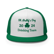 ST Paddy's Day Drinking Team 2024 Trucker Cap