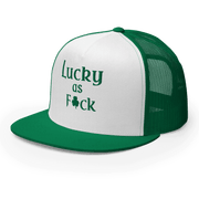 Lucky as F*ck Trucker Cap