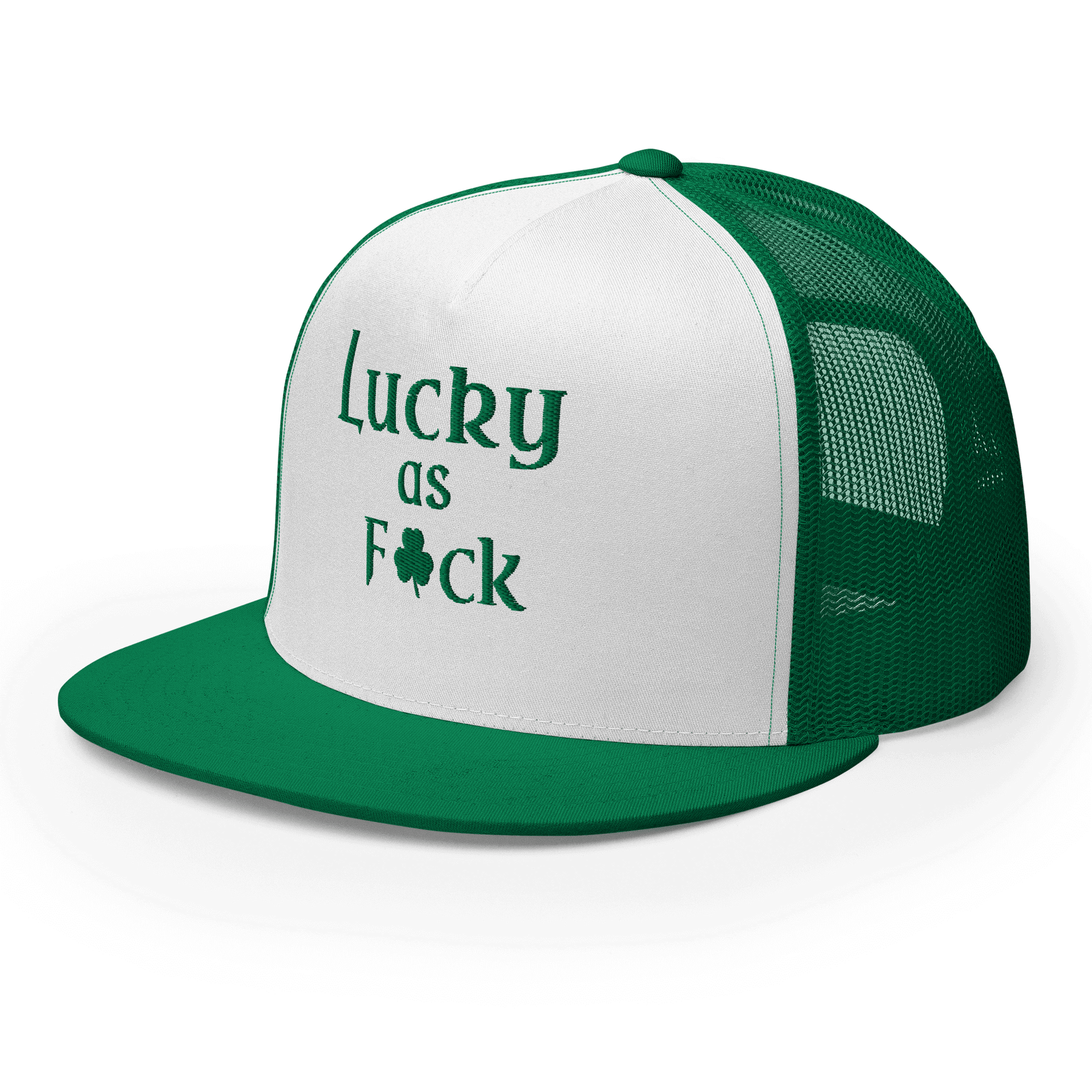 Lucky as F*ck Trucker Cap