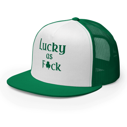 Lucky as F*ck Trucker Cap