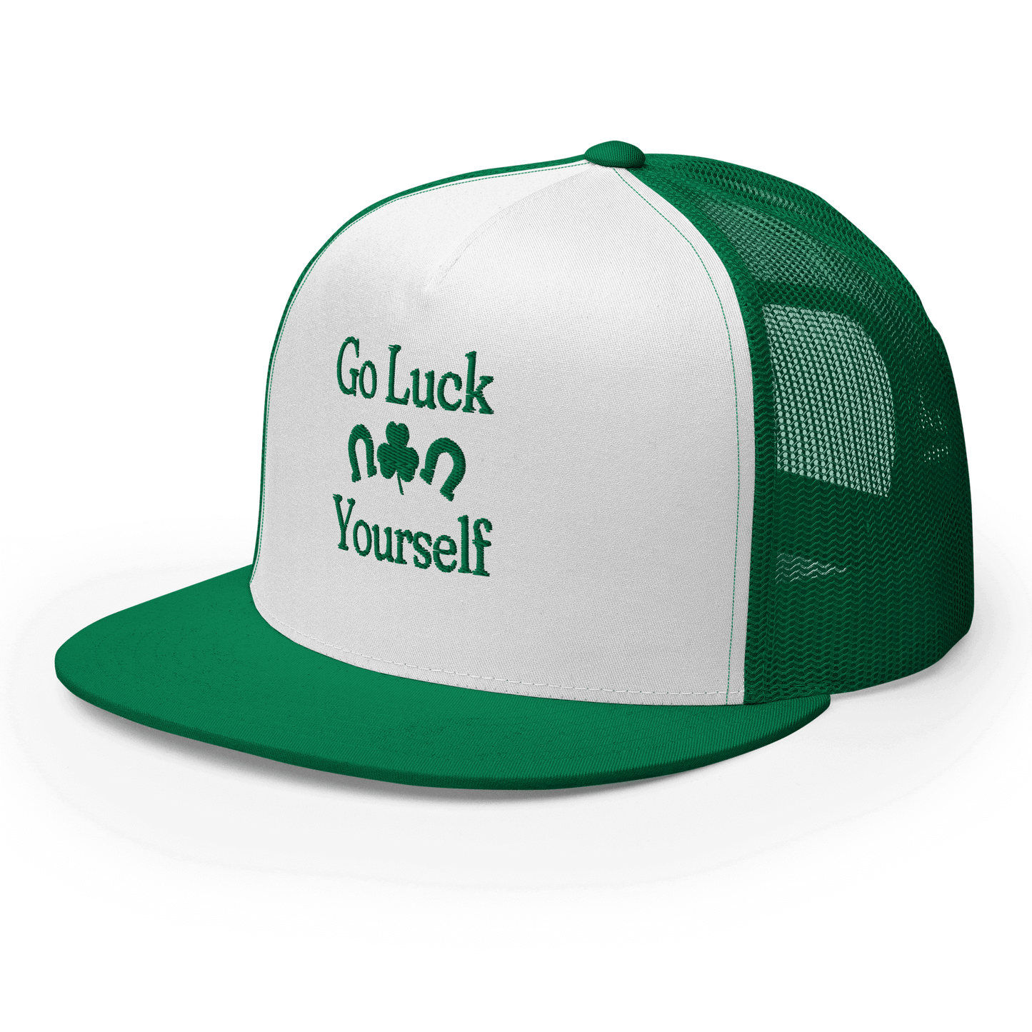 Go Luck Yourself Trucker Cap
