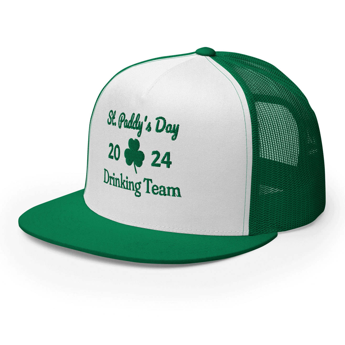 ST Paddy's Day Drinking Team 2024 Trucker Cap