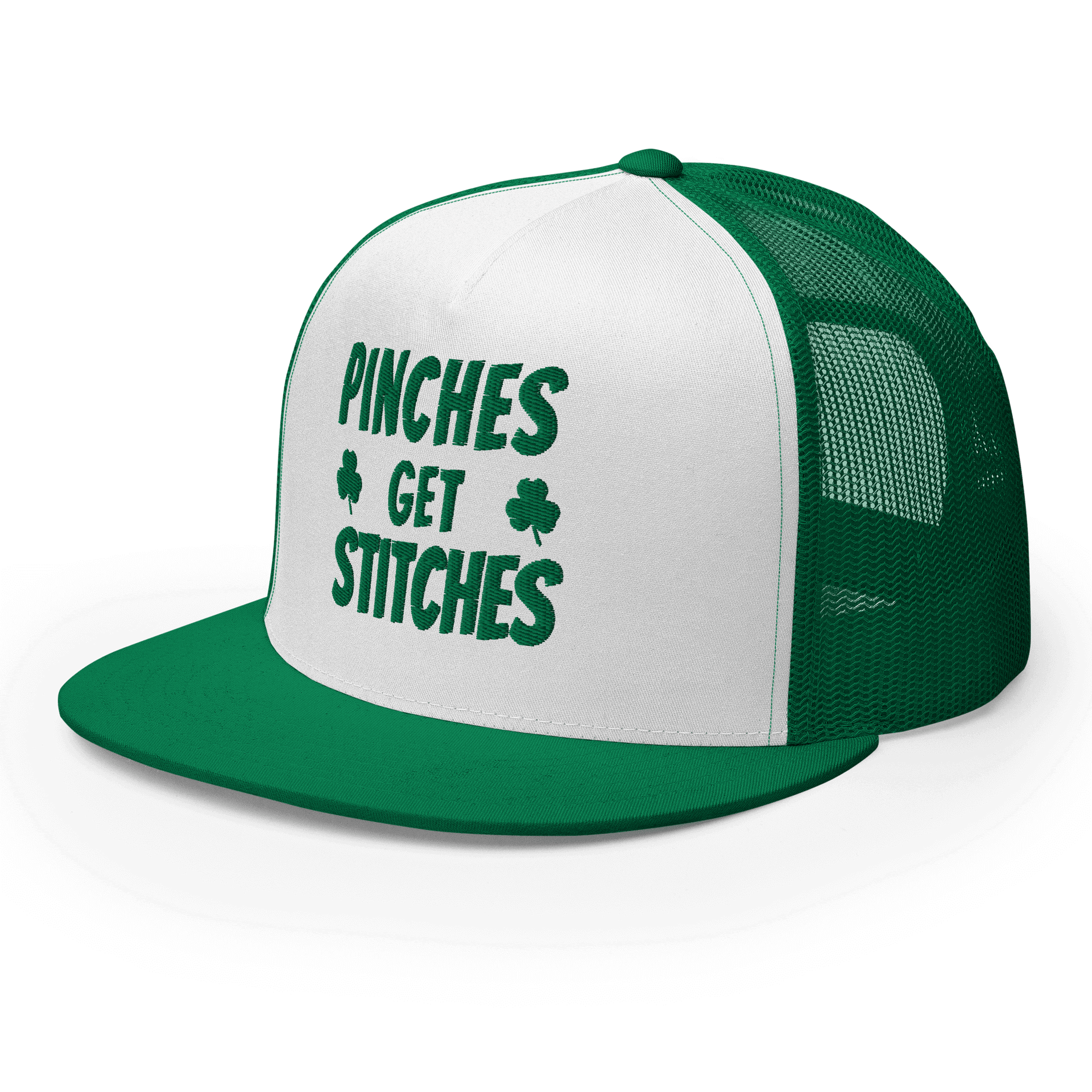 Pinches Get Stitches Trucker Cap