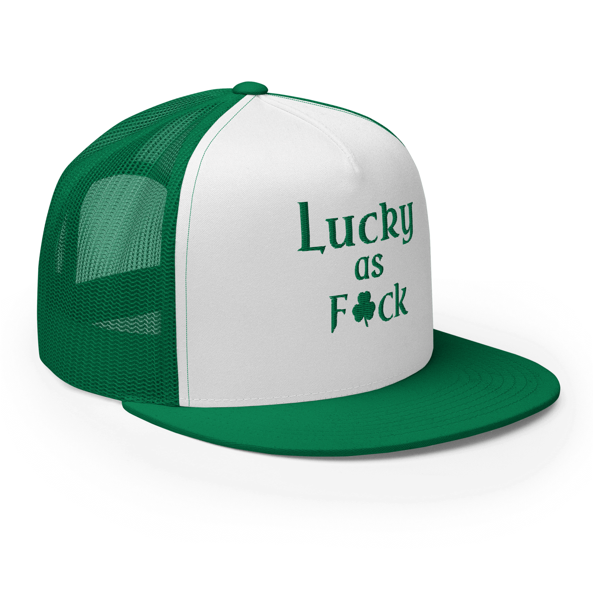 Lucky as F*ck Trucker Cap