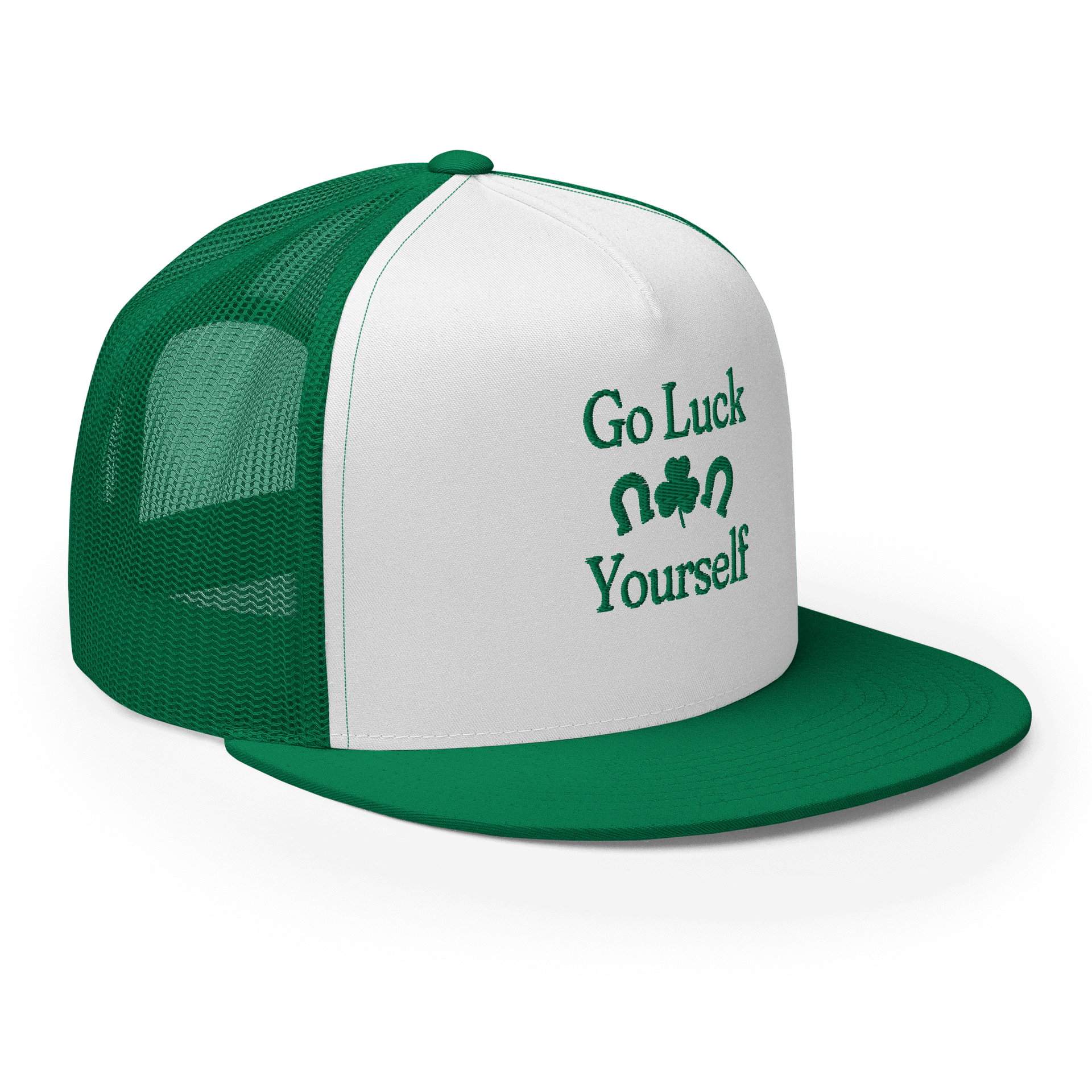 Go Luck Yourself Trucker Cap