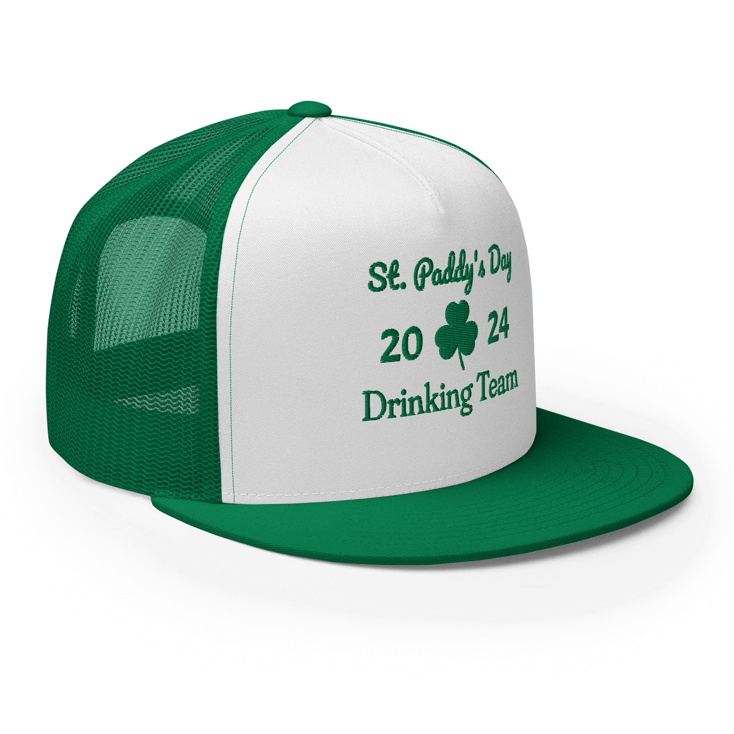 ST Paddy's Day Drinking Team 2024 Trucker Cap