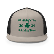 ST Paddy's Day Drinking Team 2024 Trucker Cap