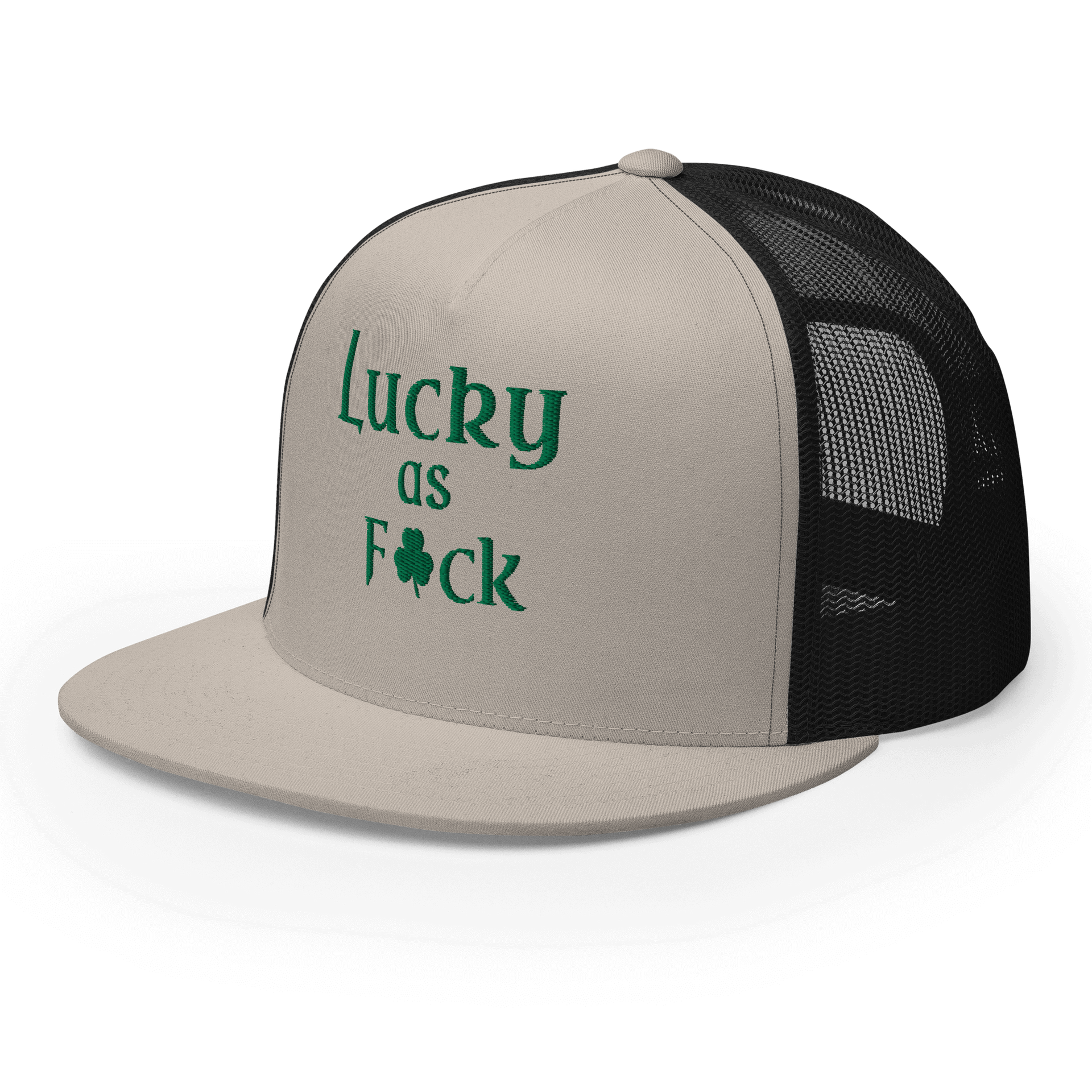 Lucky as F*ck Trucker Cap