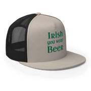 Irish You Were Beer Trucker Cap