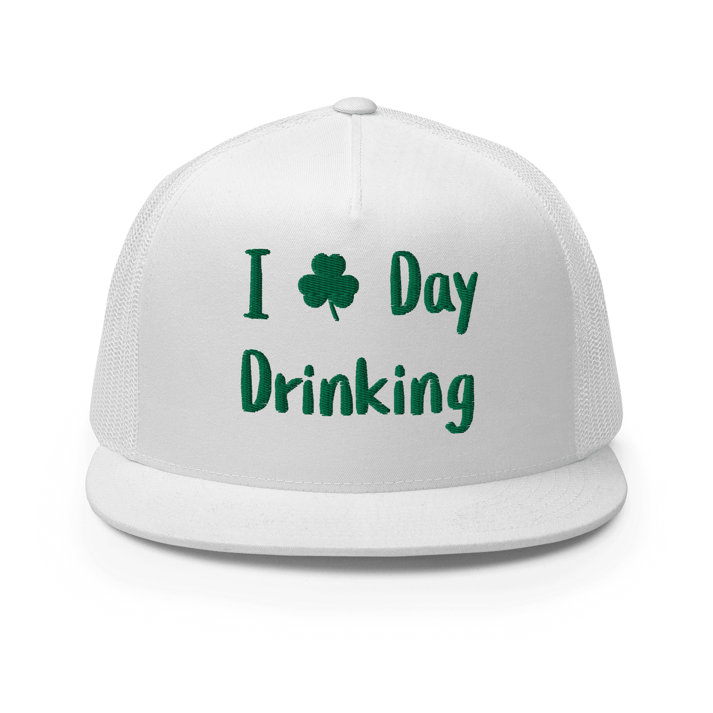 I Love Day Drinking Trucker Cap