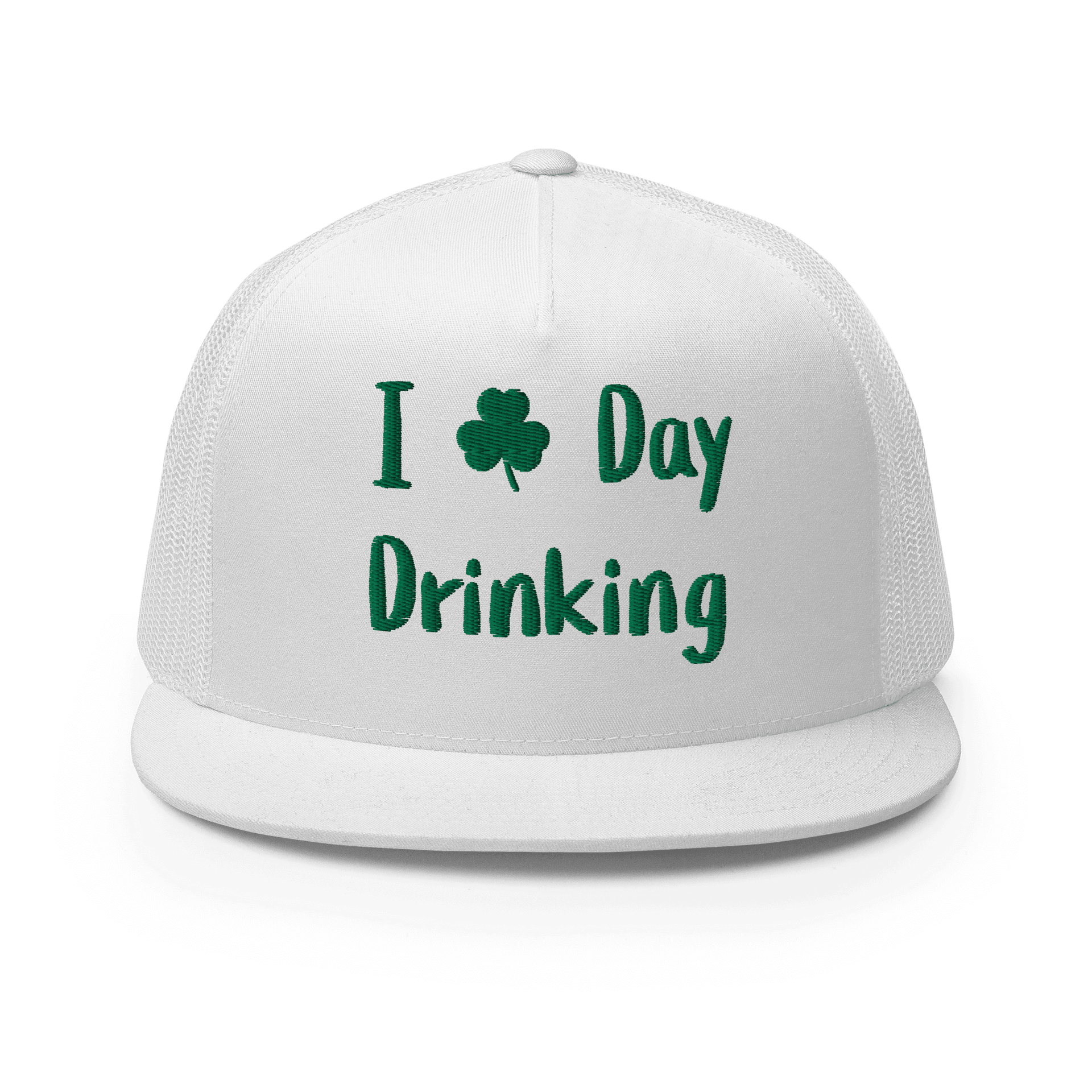 I Love Day Drinking Trucker Cap