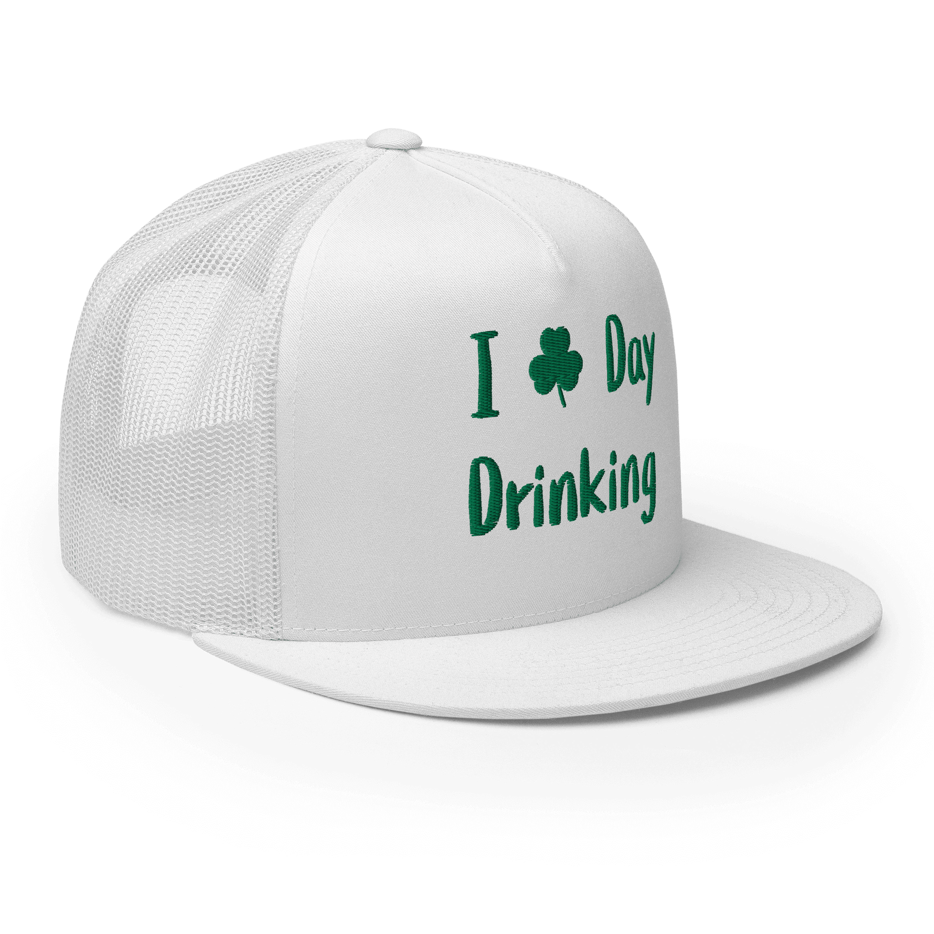 I Love Day Drinking Trucker Cap